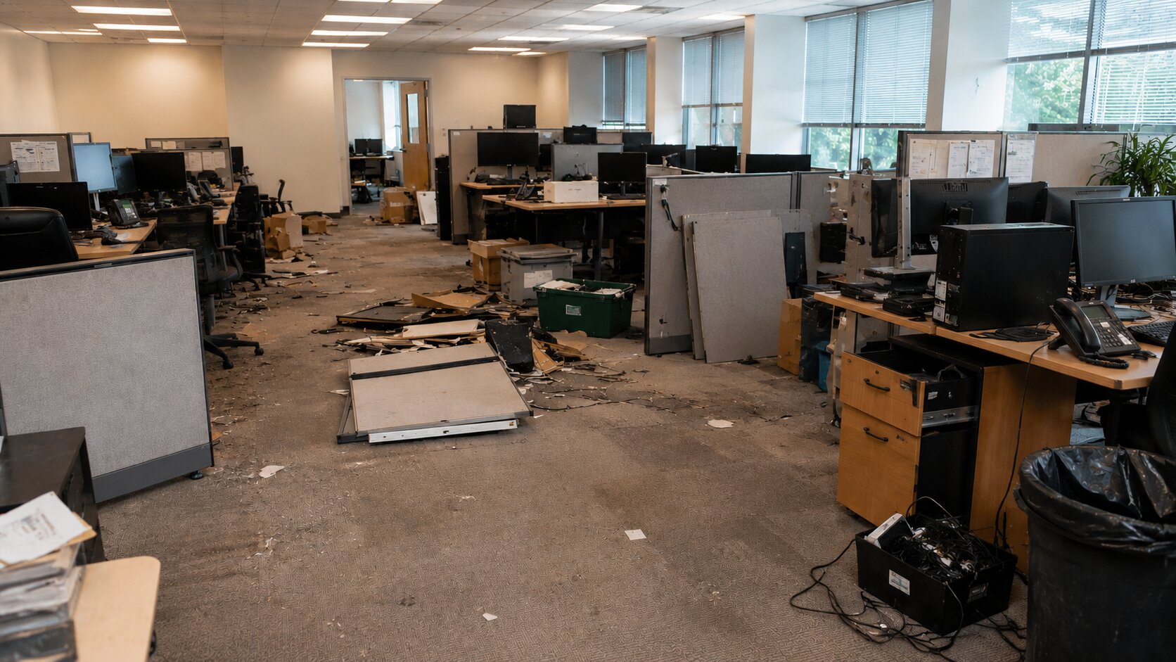 Fast Commercial Junk Removal in Albuquerque, NM in Albuquerque before Junk Out ABQ cleared it
