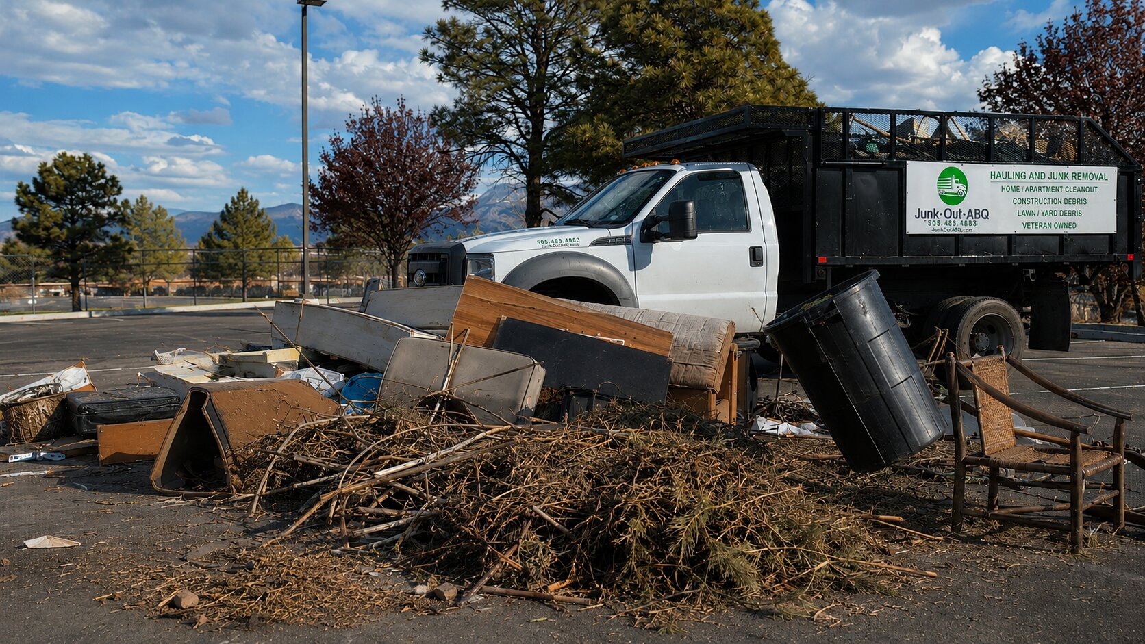 House Cleanout Services in Albuquerque, NM | Same-Day in Albuquerque before Junk Out ABQ cleared it