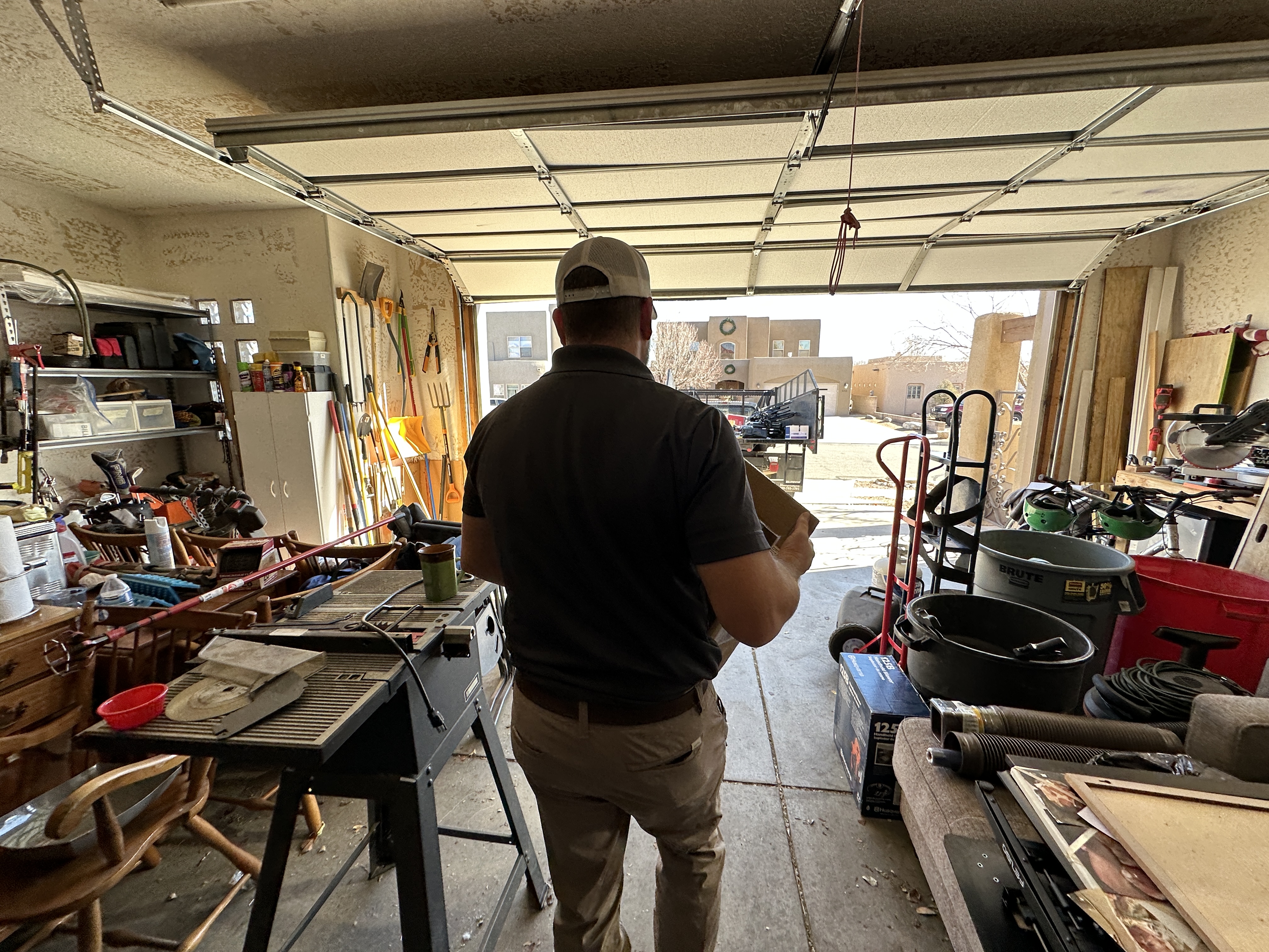 Junk Out ABQ crew at work