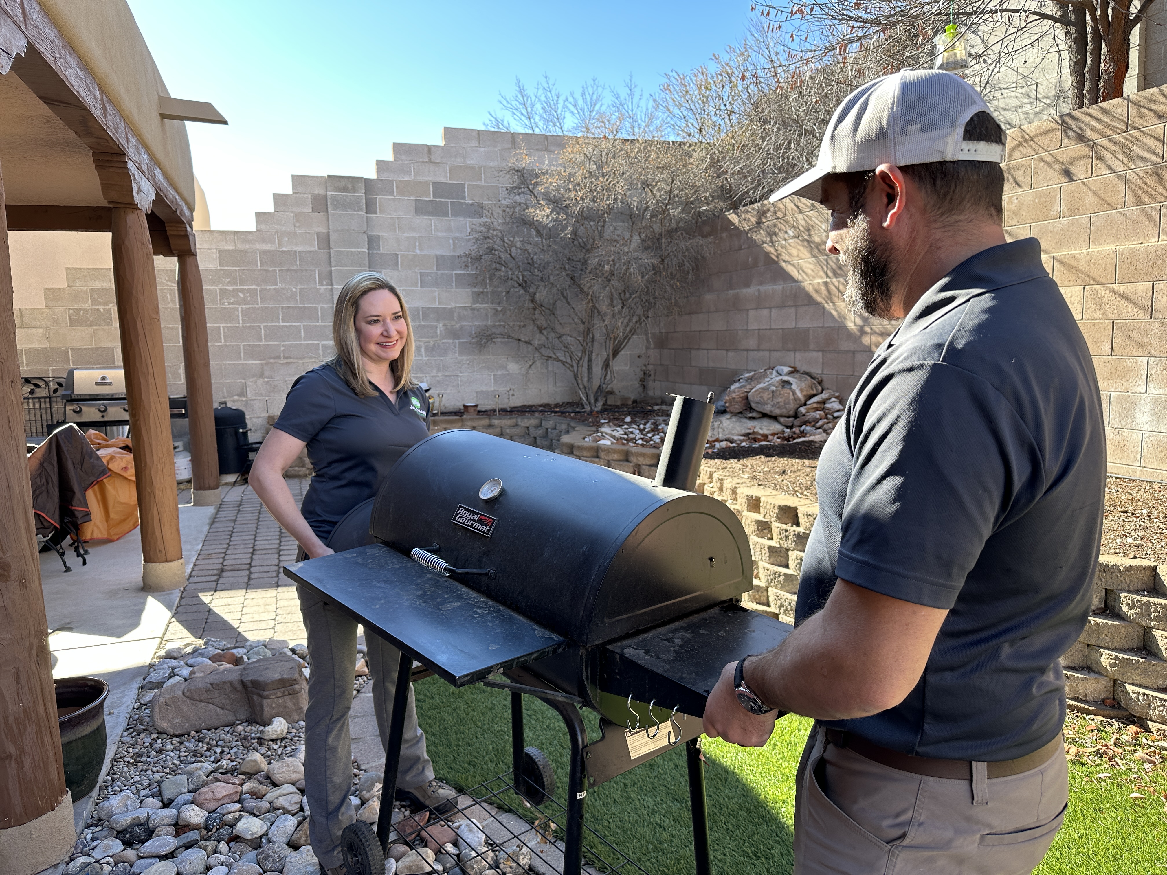 Junk Out ABQ crew at work
