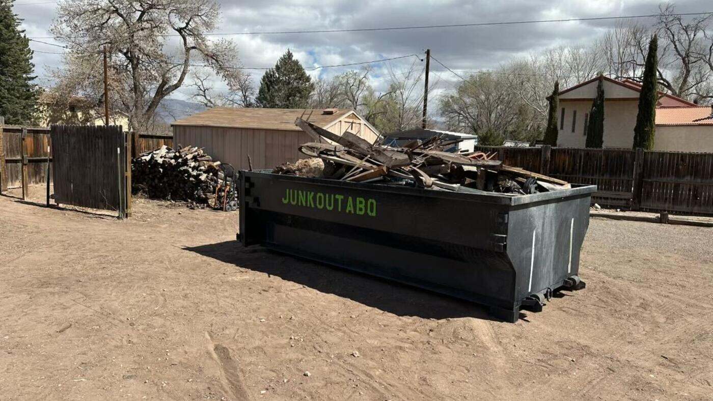 Junk Out ABQ crew at work