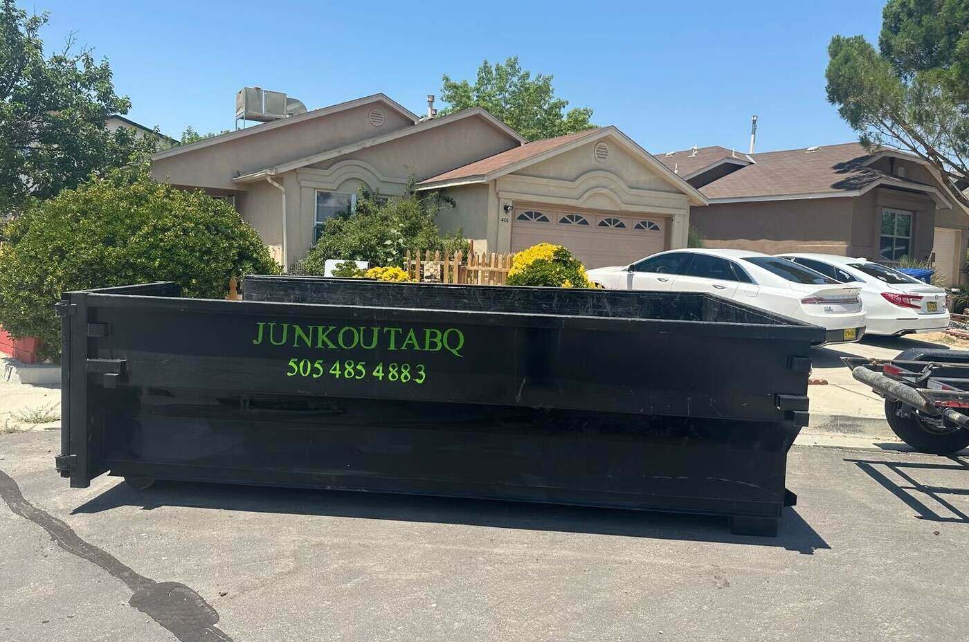 Junk Out ABQ crew at work